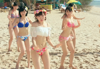 NMB48 Dancing on the Beach Video Clips Collection
